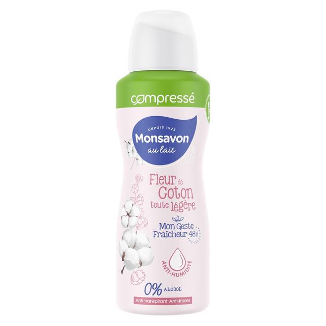 0000096080900 - Monsavon - Déodorant compressé 48h lait et coton