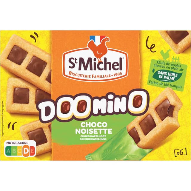 3178530421200 - St Michel - Doomino chocolat noisette