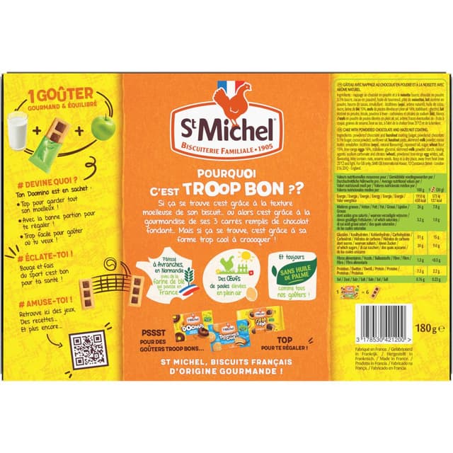 3178530421200 - St Michel - Doomino chocolat noisette