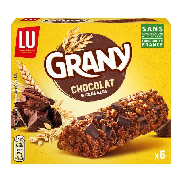 3392460511200 - Grany - Barres Céréales Chocolat