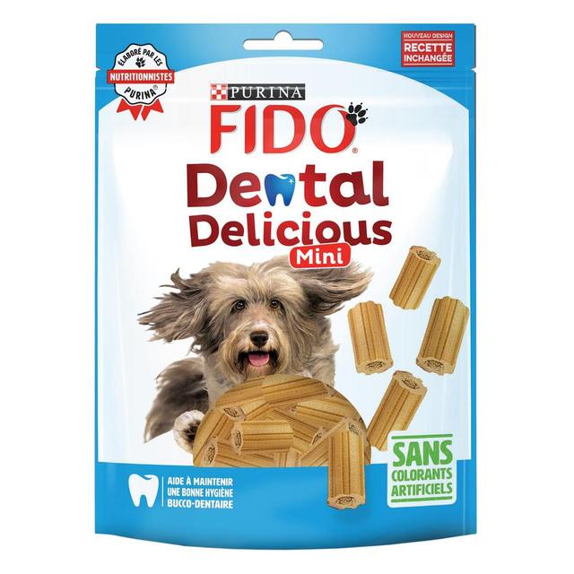 7613032372200 - Purina - Fido - Dental Delicious Mini - Récompense pour chien adulte