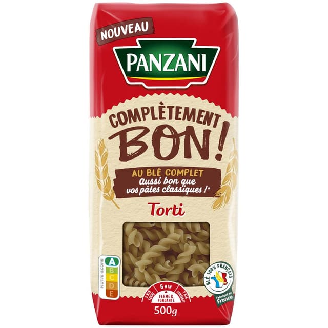 3038359012600 - Panzani - Pâtes Torti au Blé Complet