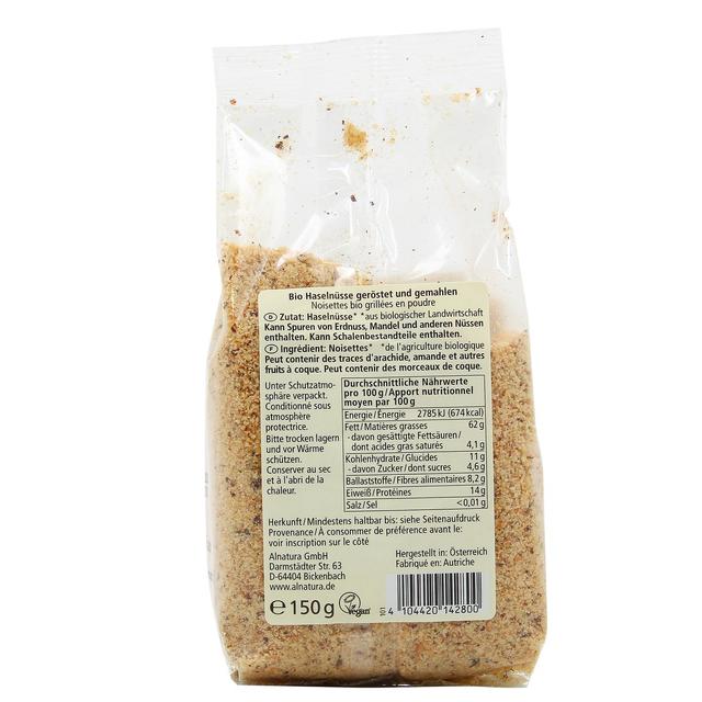 4104420142800 - Alnatura - Noisettes grillées en poudre bio