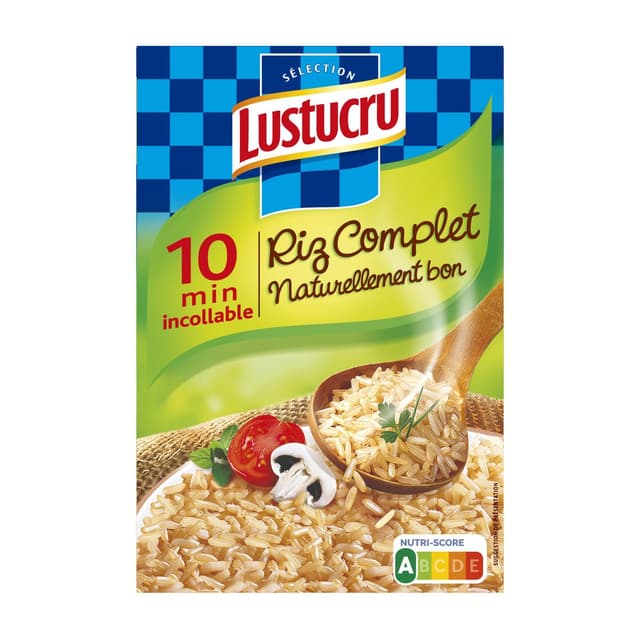3038354543000 - Lustucru - Riz Complet Long Grain Etuvé