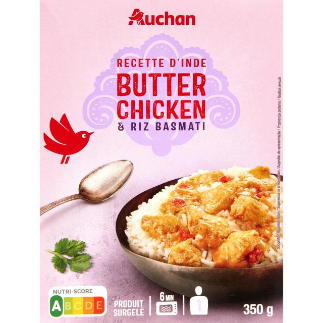 3596710544400 - Auchan - Butter chicken riz basmati