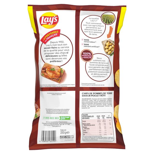 3168930175216 - Lay's - Chips poulet rôti format familial