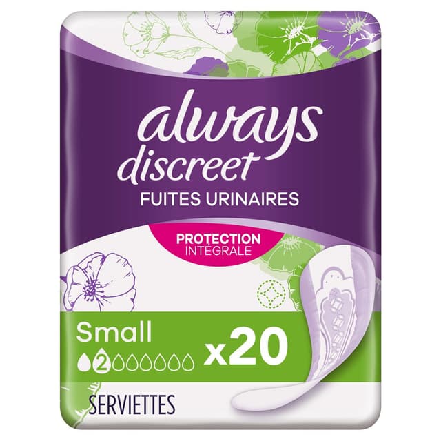 4015400814900 - Always Discreet - Serviettes incontinence Small