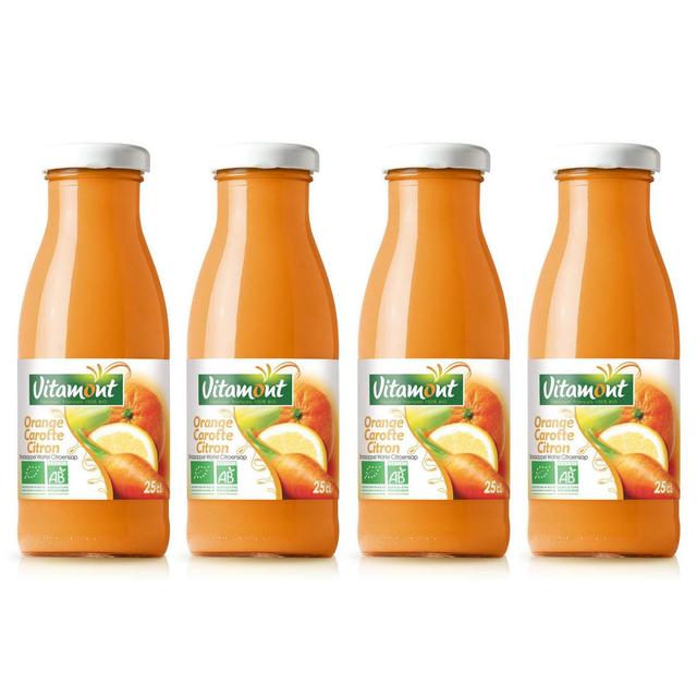 2050000325700 - Vitamont - Mini Jus Oranges Carottes Citrons Bio