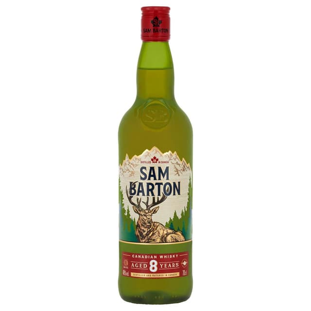 3147699125700 - Sam Barton - Whisky canadien 8 ans 40°