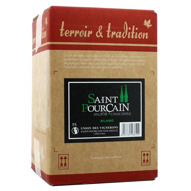 3257731236100 - Saint-Pourcain Blanc AOC - Terroir et traditions 13°