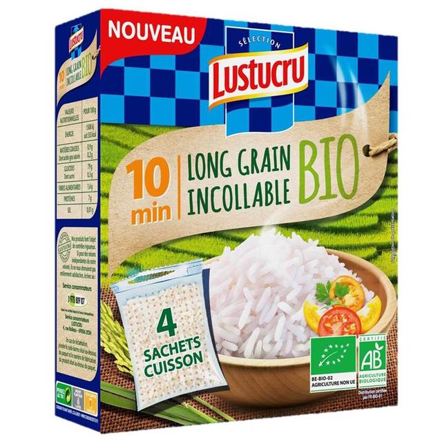 3038359006500 - Lustucru - Riz long grain incollable bio