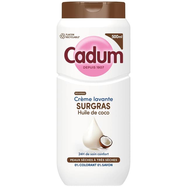 3600551186900 - Cadum - Crème douche à l'huile de coco