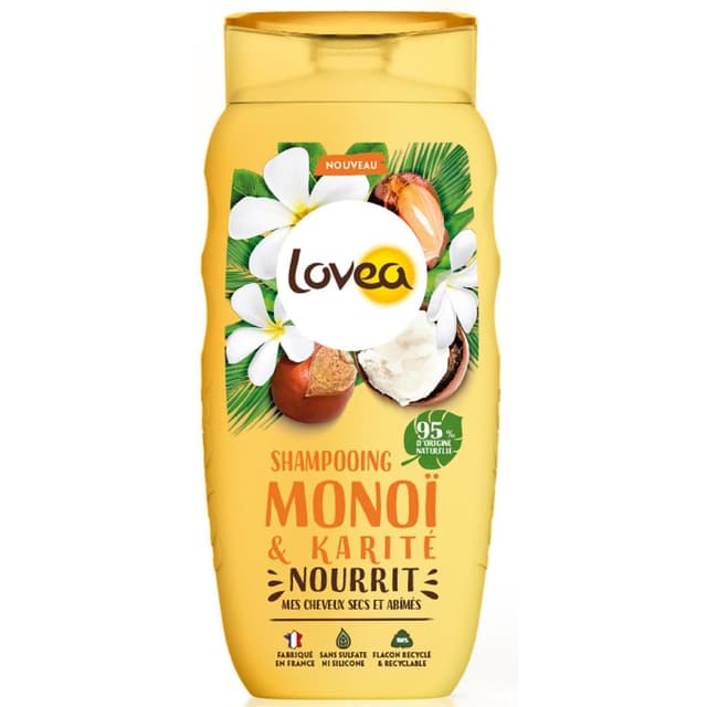 3506770008200 - Lovéa - Shampooing Monoï & Karité