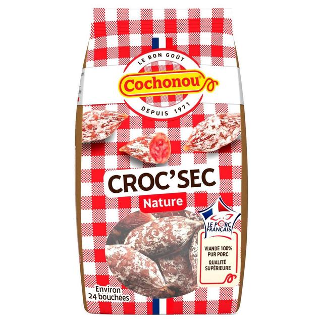 3449865408700 - Cochonou - Saucisson Croc'Sec Nature