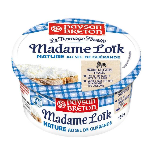 3412290070101 - Paysan Breton - Fromage fouetté Madame Loik nature au sel de Guérande