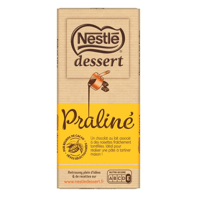 7613032910501 - Nestlé Dessert - Chocolat pâtissier praliné 