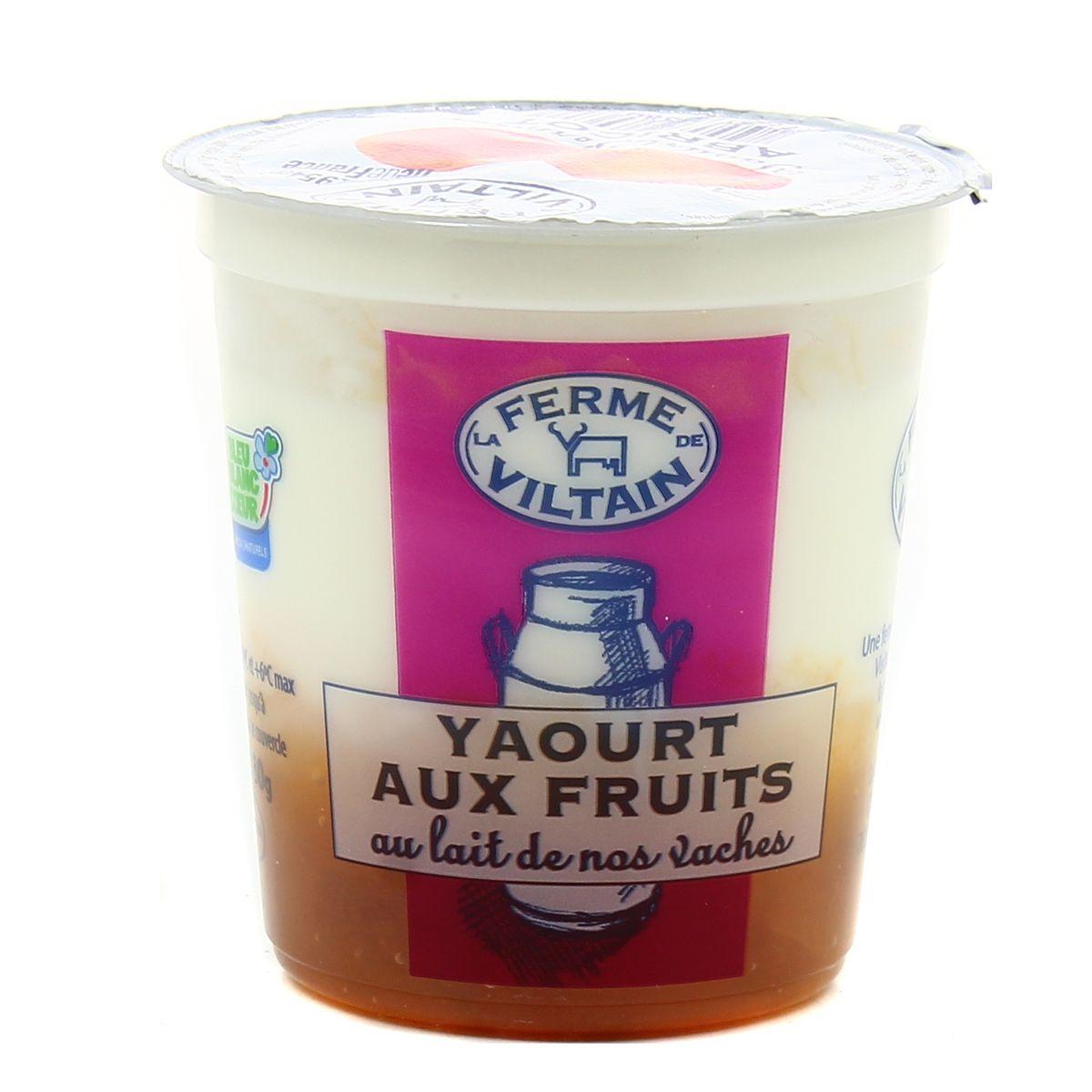 Ferme de Viltain - Yaourt Bicouche Abricot
