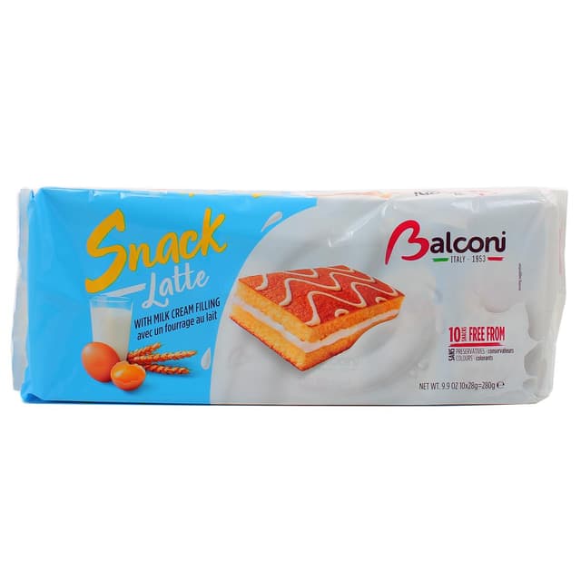 8001585001101 - Balconi - Snack & Latte 