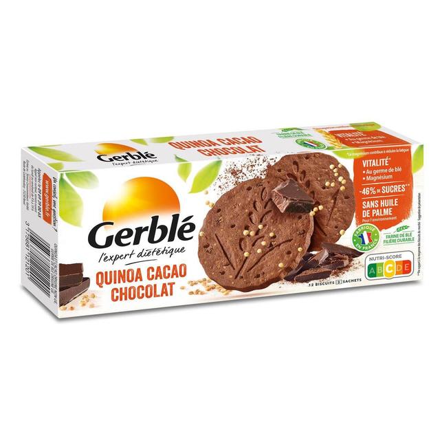 3175681121201 - Gerblé Vitalité - 12 Biscuits Quinoa Cacao