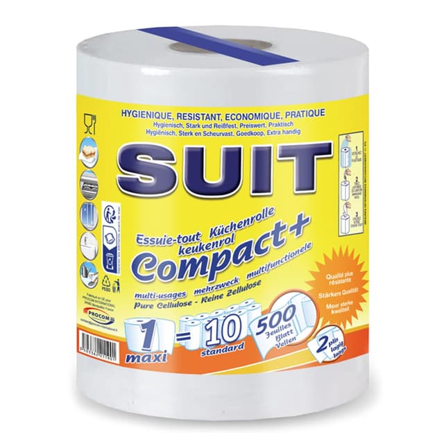 3503362211901 - Suit - Essuie-tout Compact 500 feuilles