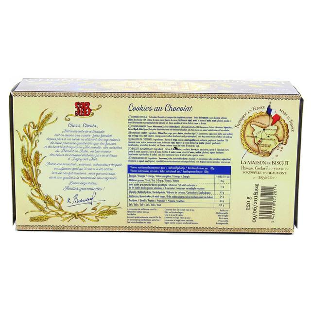 3449610372201 - La Maison Du Biscuit - Cookies aux pépites de chocolat