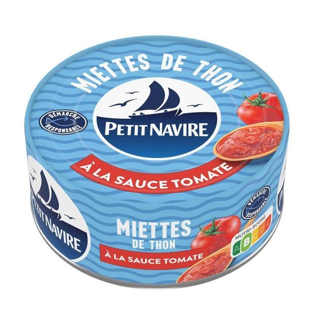 3019089042501 - Petit Navire - Miettes de Thon à la Sauce Tomate