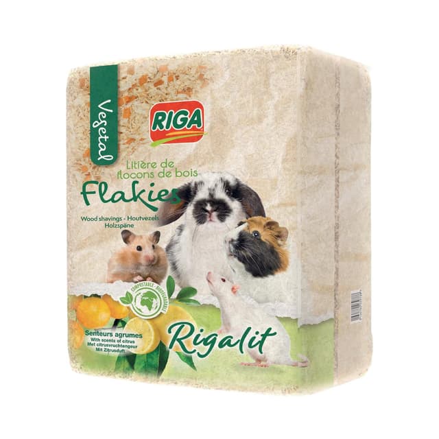 3166780742701 - Riga Flakies - Litière floconnée senteurs agrume pour rongeur
