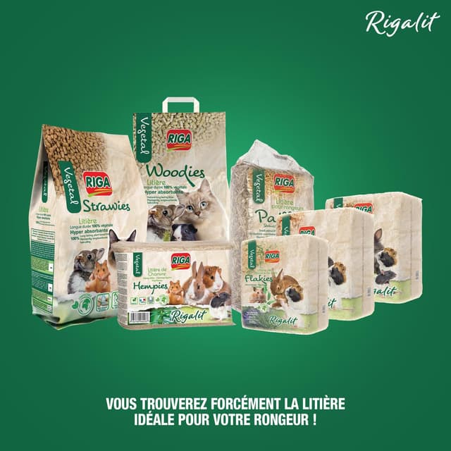 3166780742701 - Riga Flakies - Litière floconnée senteurs agrume pour rongeur