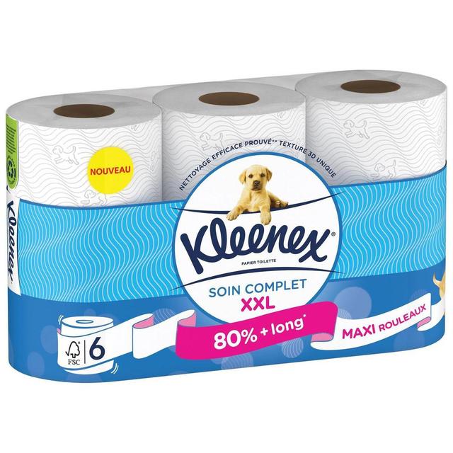 5029053582801 - Kleenex - Papier toilette soin complet XXL
