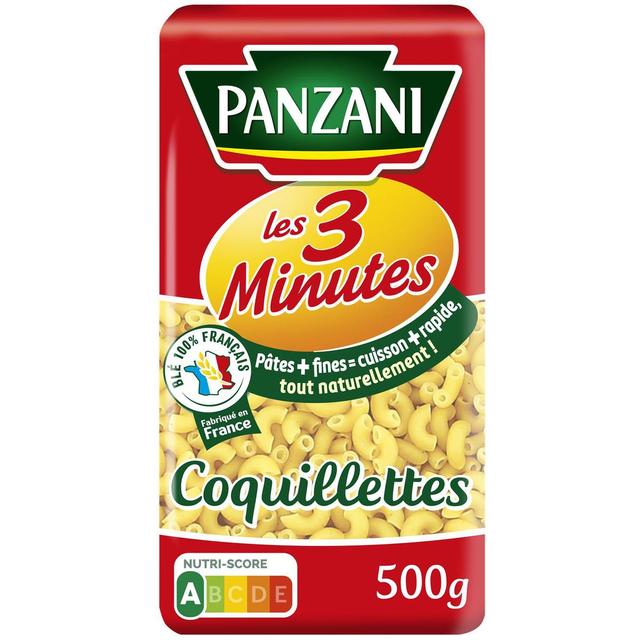 3038350333001 - Panzani - Pâtes Coquillettes Cuisson Rapide 3 minutes