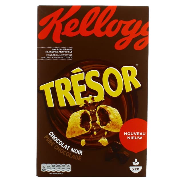 5053827204101 - Kellogg's - Trésor dark chocolat noir