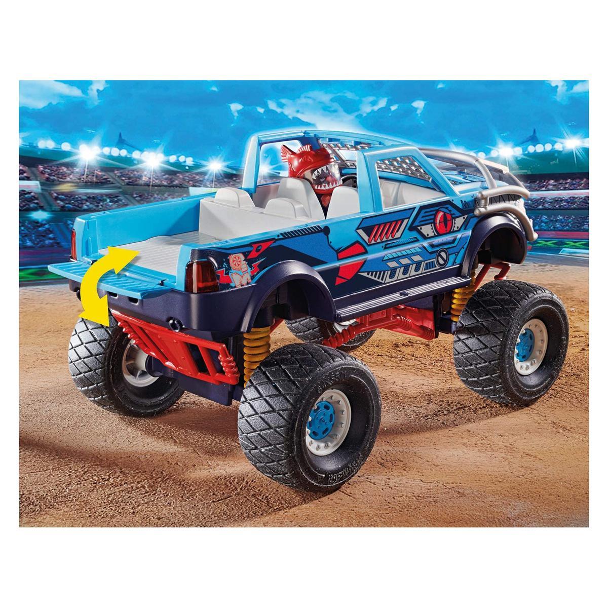 4008789705501 - PLAYMOBIL® Stuntshow - Monster truck cascade Requin Stuntshow 
