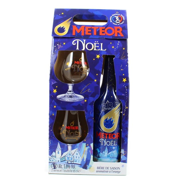 3156141725801 - Meteor - Coffret bière de Noël 5.8°