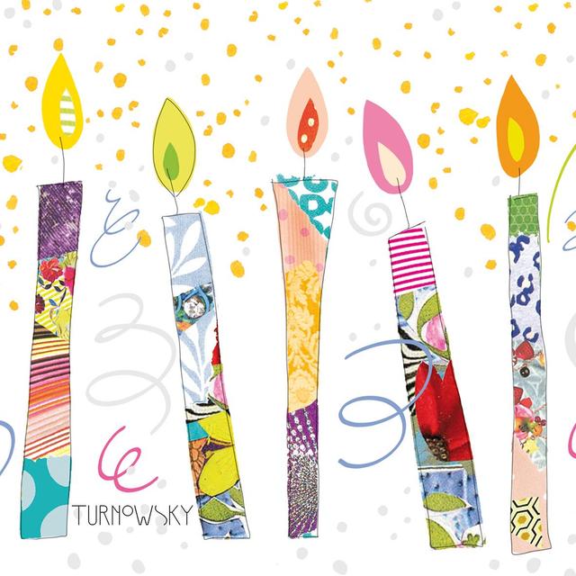 4021766246101 - Paperproducts Design - Serviettes papier Birthday Candles