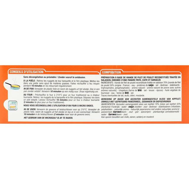 3257986856801 - Cora - 20 Nuggets de poulet