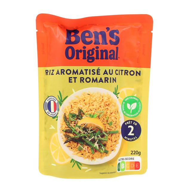 3487400007001 - Ben's Original - Riz Micro-Onde Express Citron Romarin