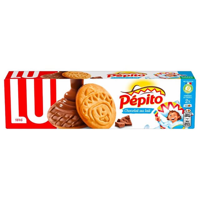 7622210717801 - Lu - Pépito Biscuit Chocolat au Lait 192G