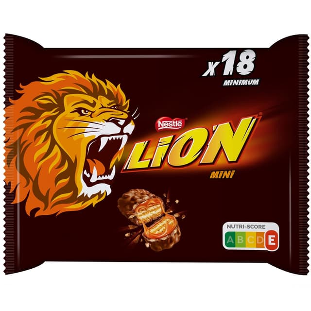 7613032638801 - Lion - Mini Barres de Chocolat 