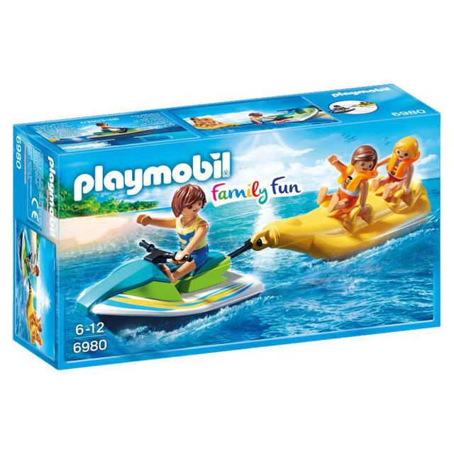 4008789069801 - PLAYMOBIL® Family Fun - Vacanciers avec jet-ski et banane