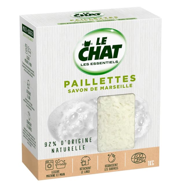 3178041349901 - Le Chat - Paillettes de Savon de Marseille Ecocert