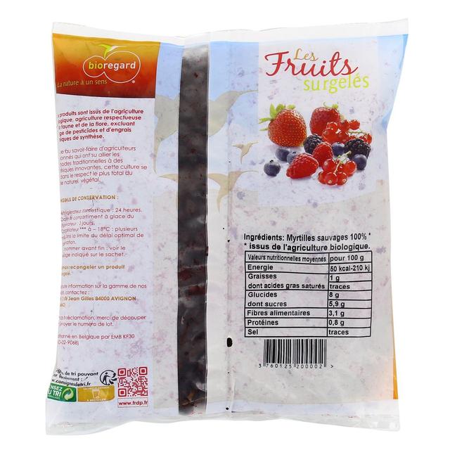 3760125200002 - Bioregard - Myrtilles Sauvages Bio 