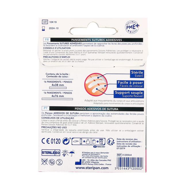 3031443120502 - Steripan - Pansement sutures