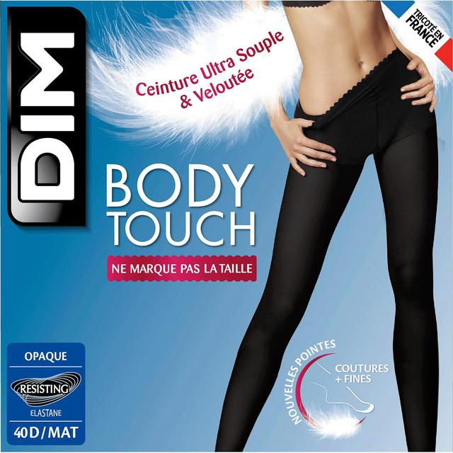 3040522410502 - Dim - Collant Body Touch opaque Noir 40D