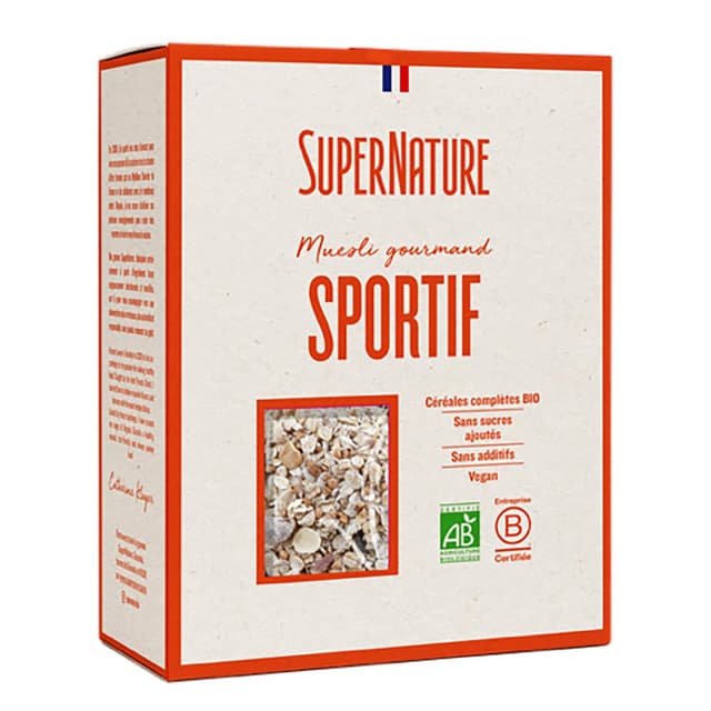 3760372130602 - Super Nature - Muesli Sportif Bio