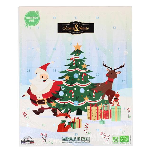 3760077184290 - Saveurs & Nature - Calendrier de l'avent Choco bio