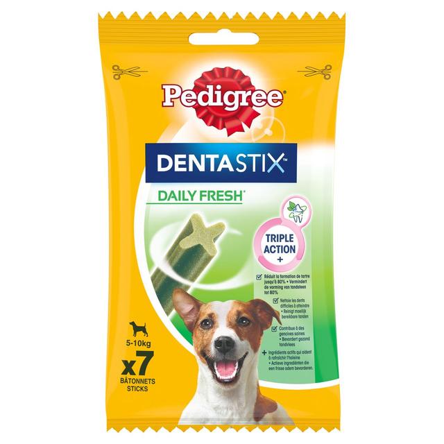 5010394001502 - Pedigree - Dentastix Daily Fresh - Bâtonnets Hygiène Bucco-Dentaire pour petit chien x7