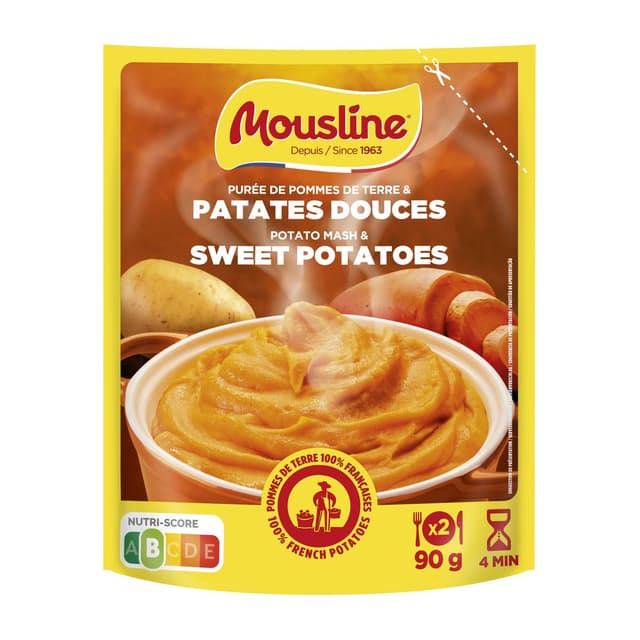 3760381262202 - Mousline - Purée de Patate Douce