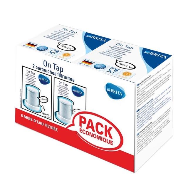4006387012502 - BRITA - 2 Cartouches pour filtre à eau On Tap