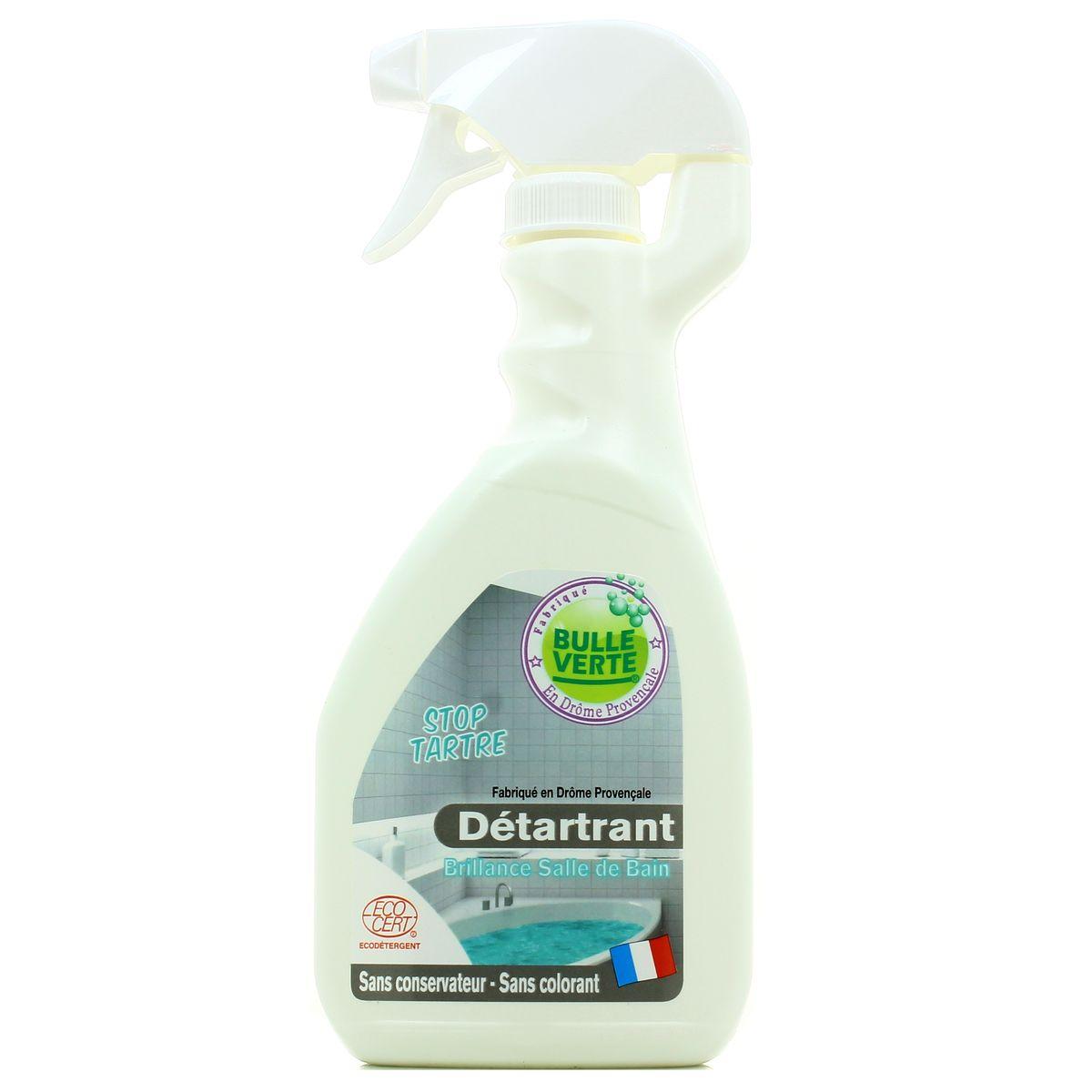 Bulle Verte - Détartrant Salle de Bain Ecologique Ecocert