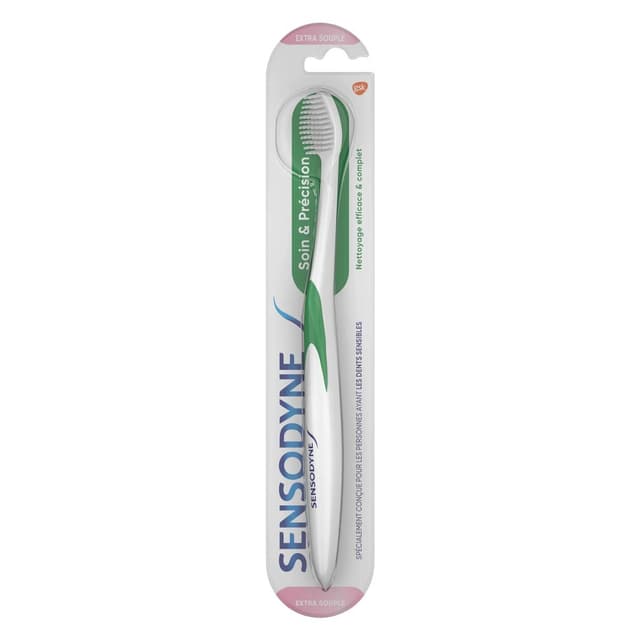 3094901304302 - Sensodyne - Brosse à dents extra-souple précision dents sensibles